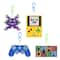 Trousse pour porte-clés de sac à dos à thème de jeux vidéo en art à diamants de Creatology